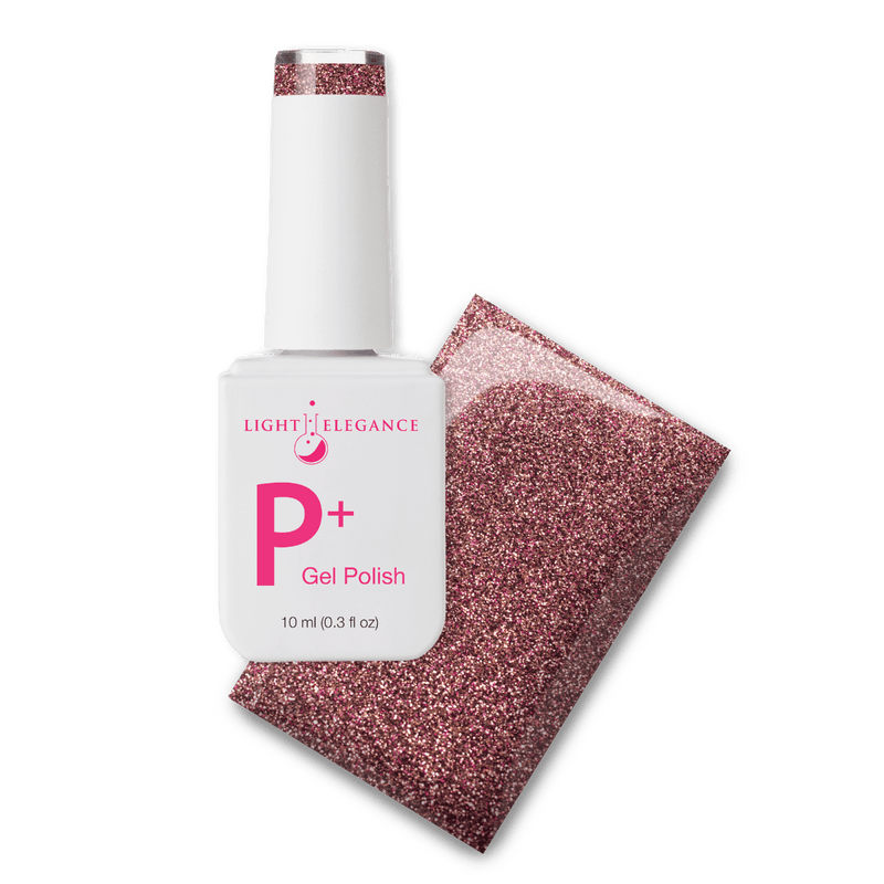 Light Elegance P+ Soak-Off Glitter Gel Polish - Anxiously Awaiting - The Nail Hub