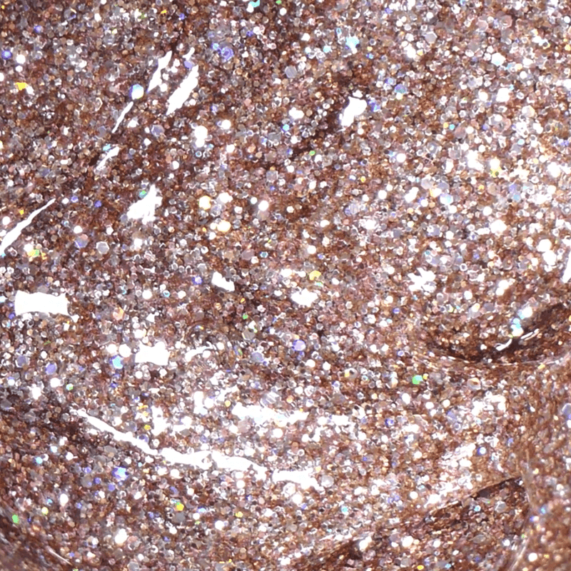 Light Elegance P+ Soak-Off Glitter Gel Polish - Champagne - The Nail Hub