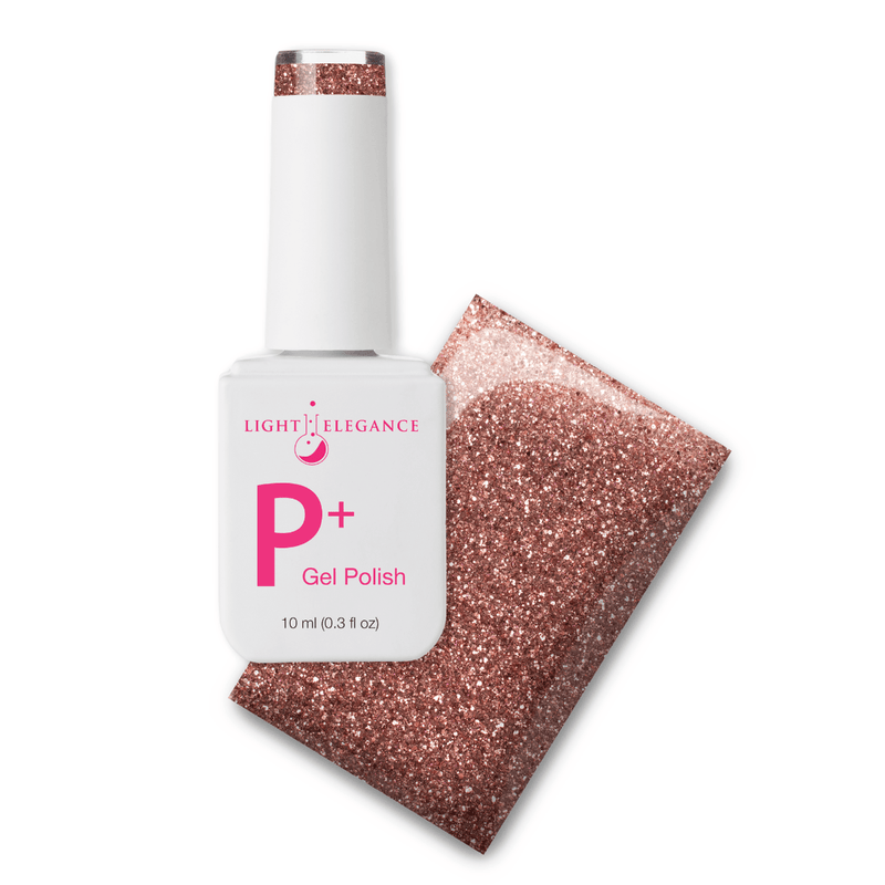 Light Elegance P+ Soak-Off Glitter Gel Polish - Diamond in the Rough - The Nail Hub