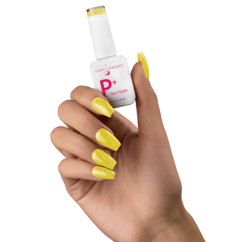Light Elegance P+ Soak-Off Glitter Gel Polish - Good Vibrations - The Nail Hub