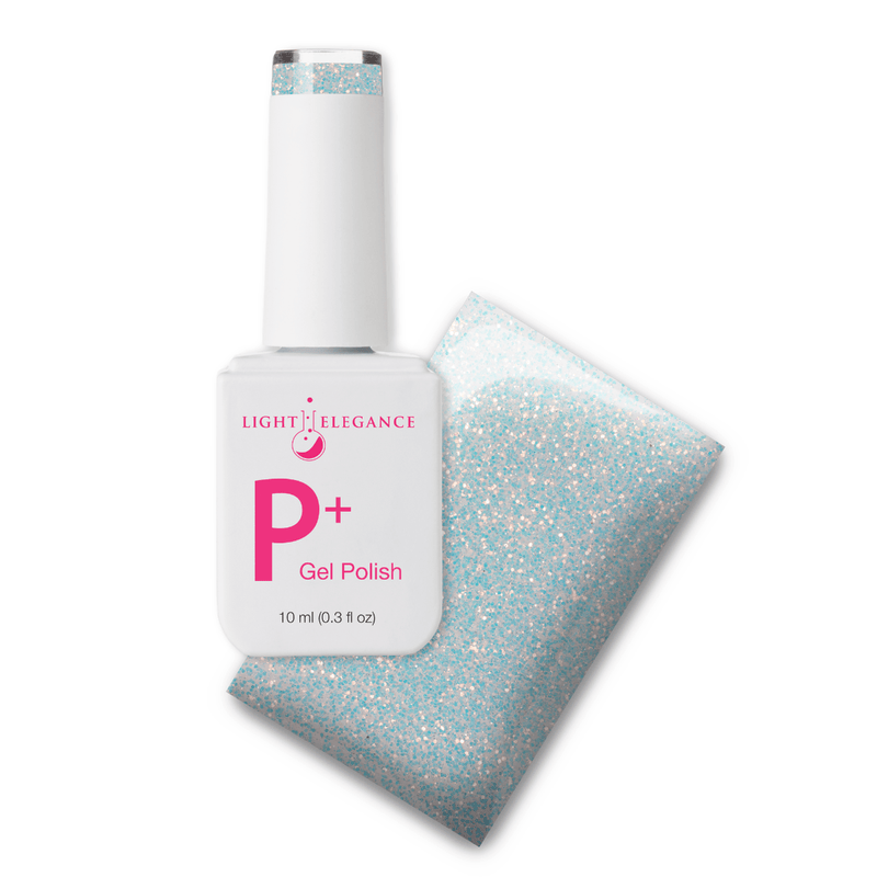 Light Elegance P+ Soak-Off Glitter Gel Polish - Mother of Pearl - The Nail Hub
