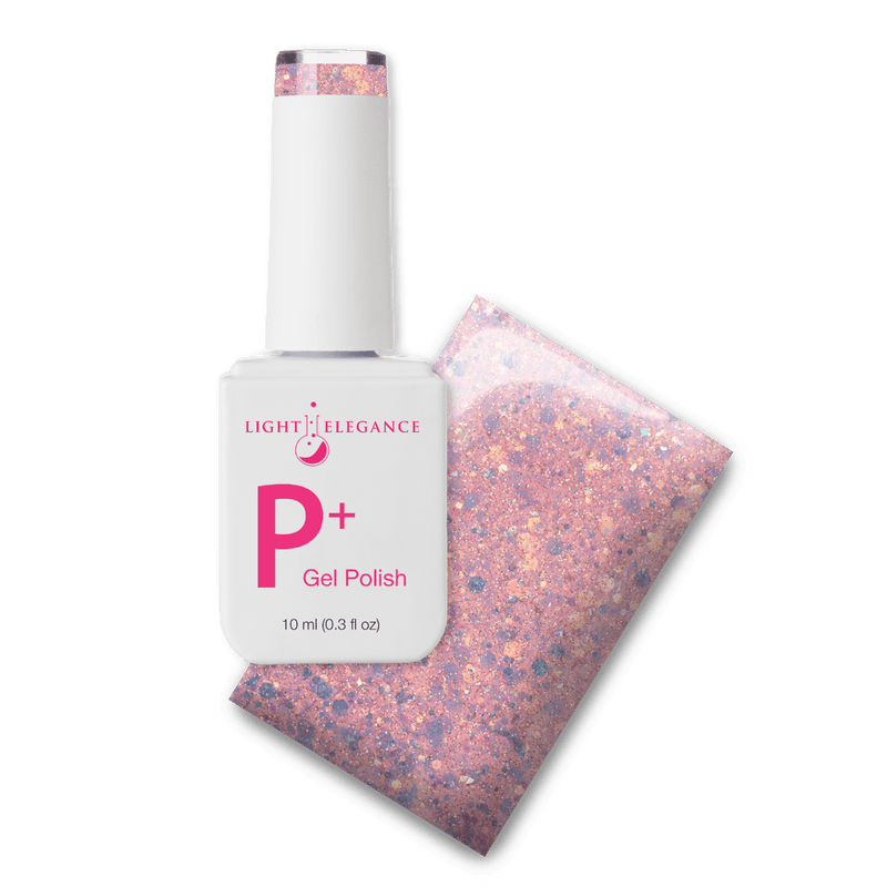 Light Elegance P+ Soak-Off Glitter Gel Polish - My Masterpiece - The Nail Hub