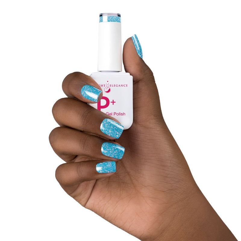 Light Elegance P+ Soak-Off Glitter Gel Polish - Poor Decisions - The Nail Hub