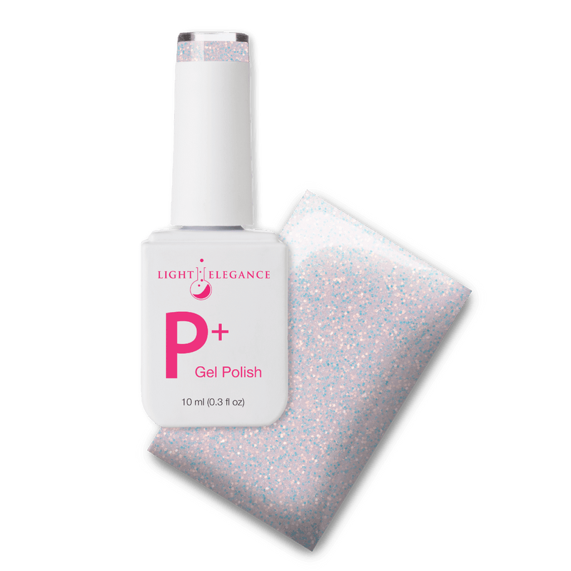 Light Elegance P+ Soak-Off Glitter Gel Polish - She&