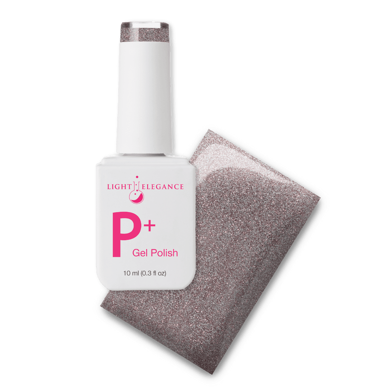 Light Elegance P+ Soak-Off Glitter Gel Polish - Smokin&