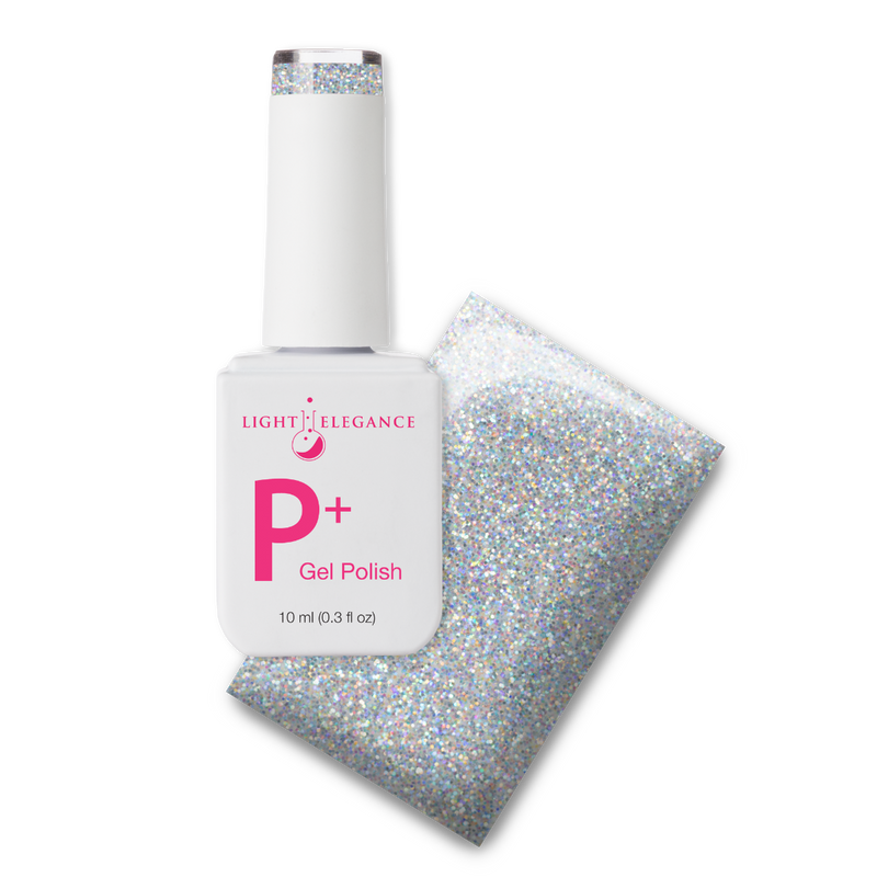 Light Elegance P+ Soak-Off Glitter Gel Polish - Sourpuss - The Nail Hub