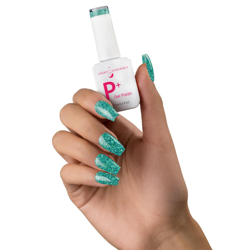 Light Elegance P+ Soak-Off Glitter Gel Polish - Standing Ovation - The Nail Hub