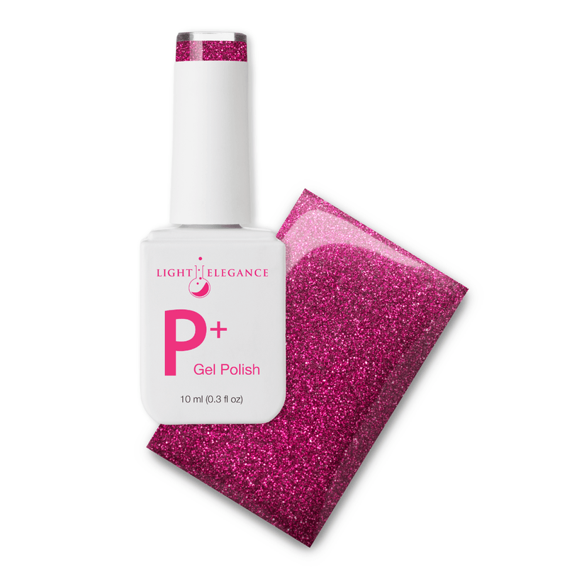 Light Elegance P+ Soak-Off Glitter Gel Polish - You&