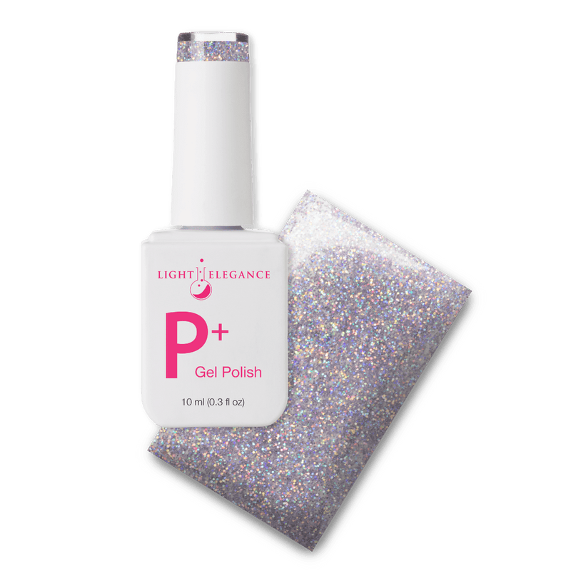 Light Elegance P+ Soak-Off Glitter Gel Polish - Get Buzzed - The Nail Hub