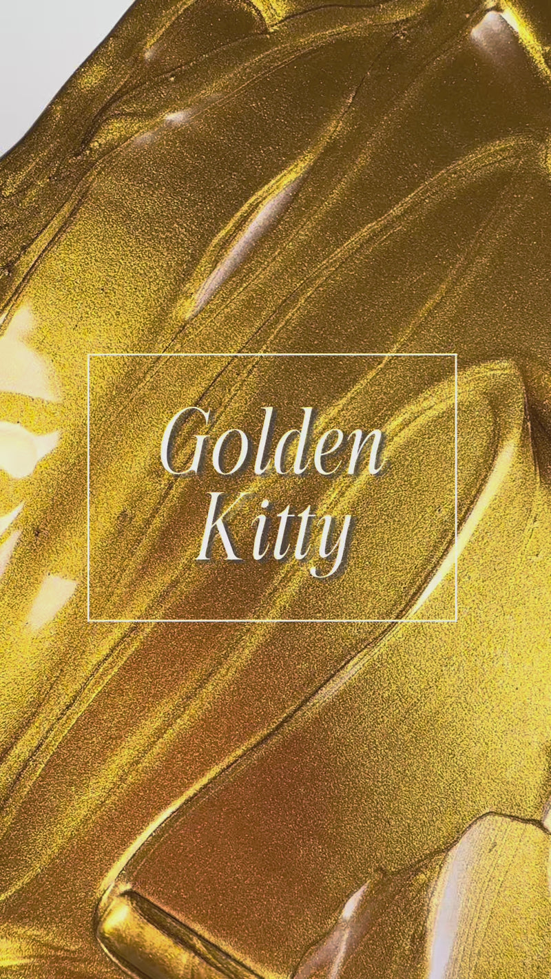 Light Elegance P+ Soak-Off Color Gel Polish - Golden Kitty
