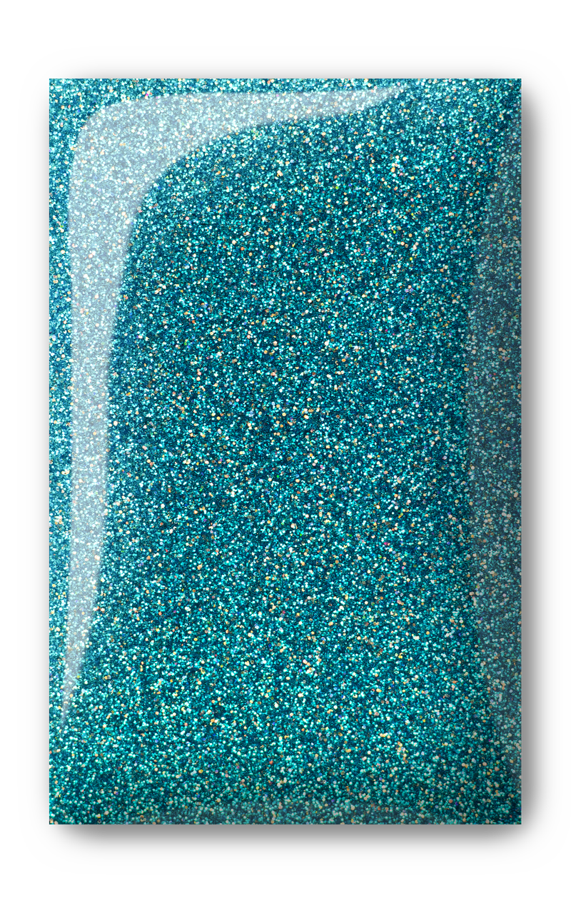 Light Elegance P+ Soak-Off Glitter Gel Polish - Blast Off Blue