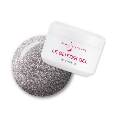 Light Elegance Glitter Gel - Silver Sparkle