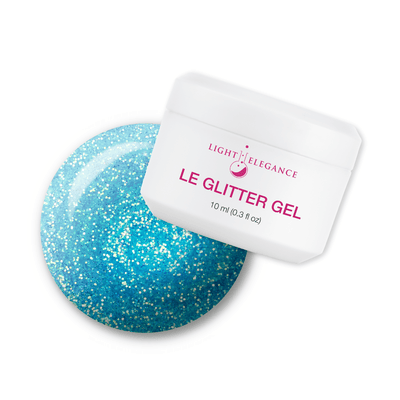 Light Elegance Glitter Gel - Snow Cone - The Nail Hub
