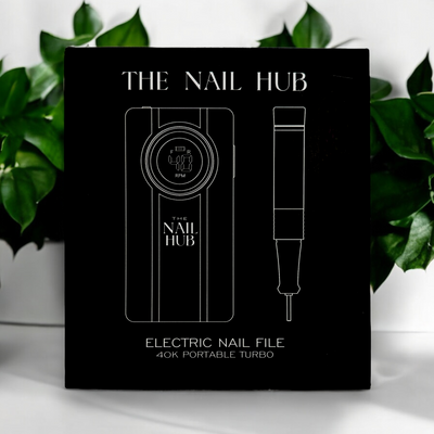 The Nail Hub 40K Portable Turbo E-File - The Nail Hub