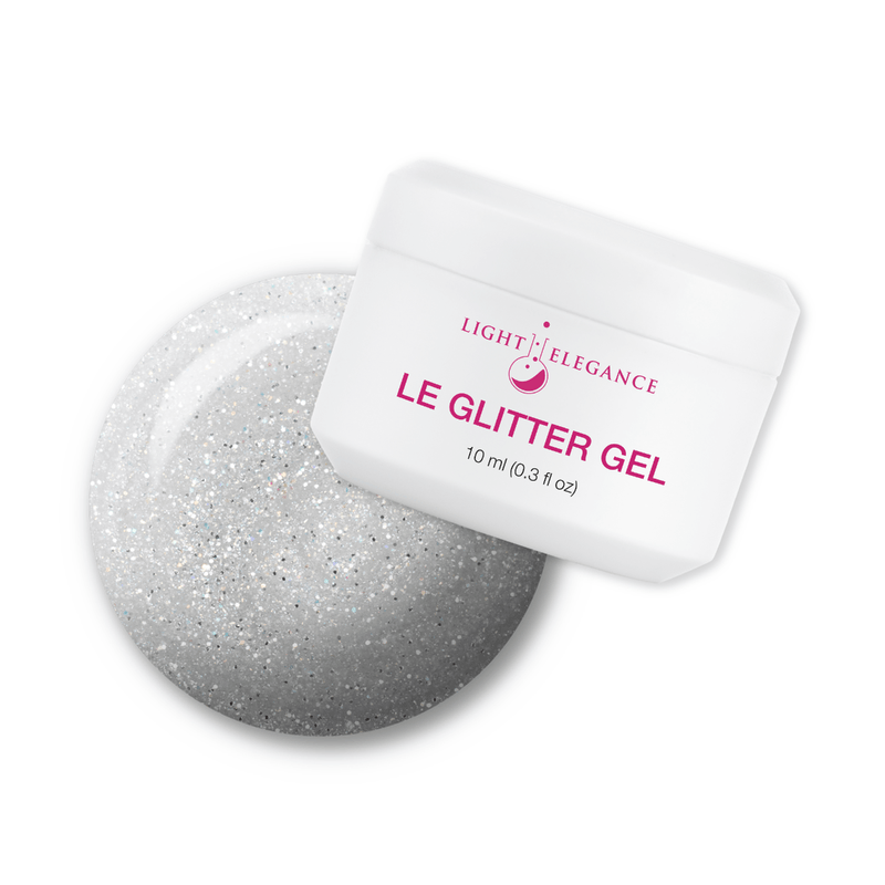 Light Elegance Glitter Gel - Tiny Diamond - The Nail Hub