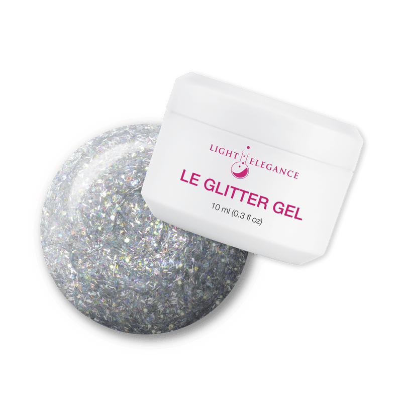 Light Elegance Glitter Gel - Rolling In Glitter - The Nail Hub