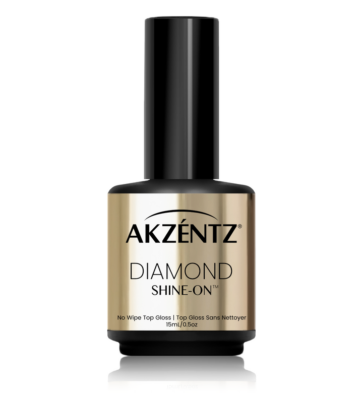 AKZE'NTZ カラージェル Akzentz Diamond Shine-On (No Cleanse) Gel Top Gloss – The Nail Hub