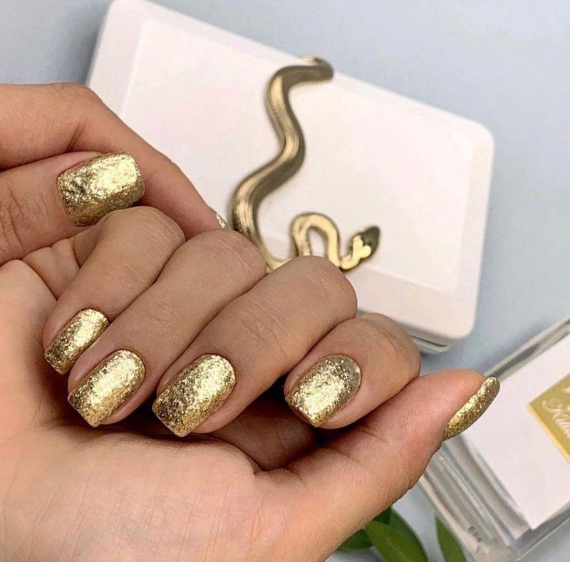 Akzentz Gel Play - Glitz 24K Gold Leaf - The Nail Hub