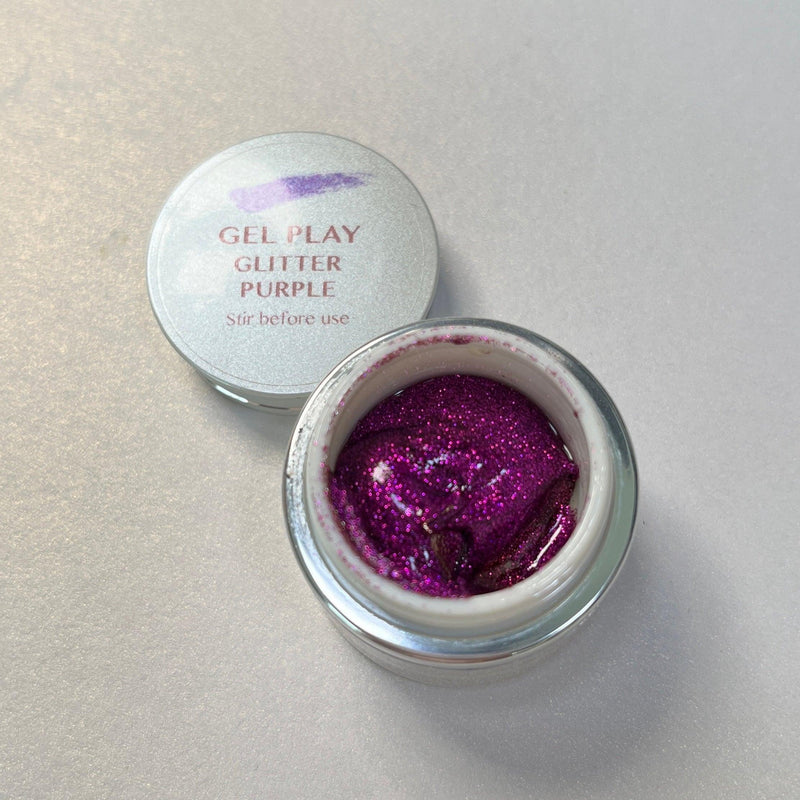 Akzentz Gel Play - Glitter Purple
