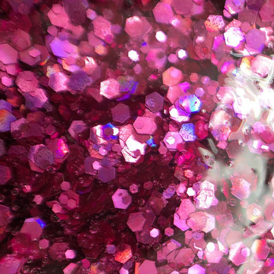 Akzentz Gel Play - Glitter Crush Magenta - The Nail Hub