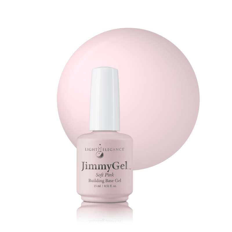 Light Elegance JimmyGel Soak-Off Building Base - Soft Pink