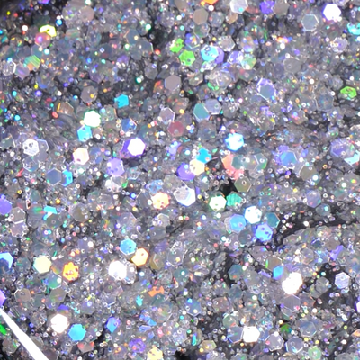 Light Elegance Glitter Gel - Silver Bells