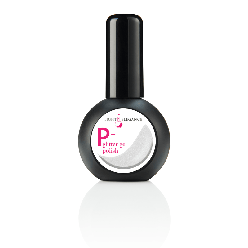 Light Elegance P+ Soak-Off Glitter Gel Polish - Salty Sweet - The Nail Hub