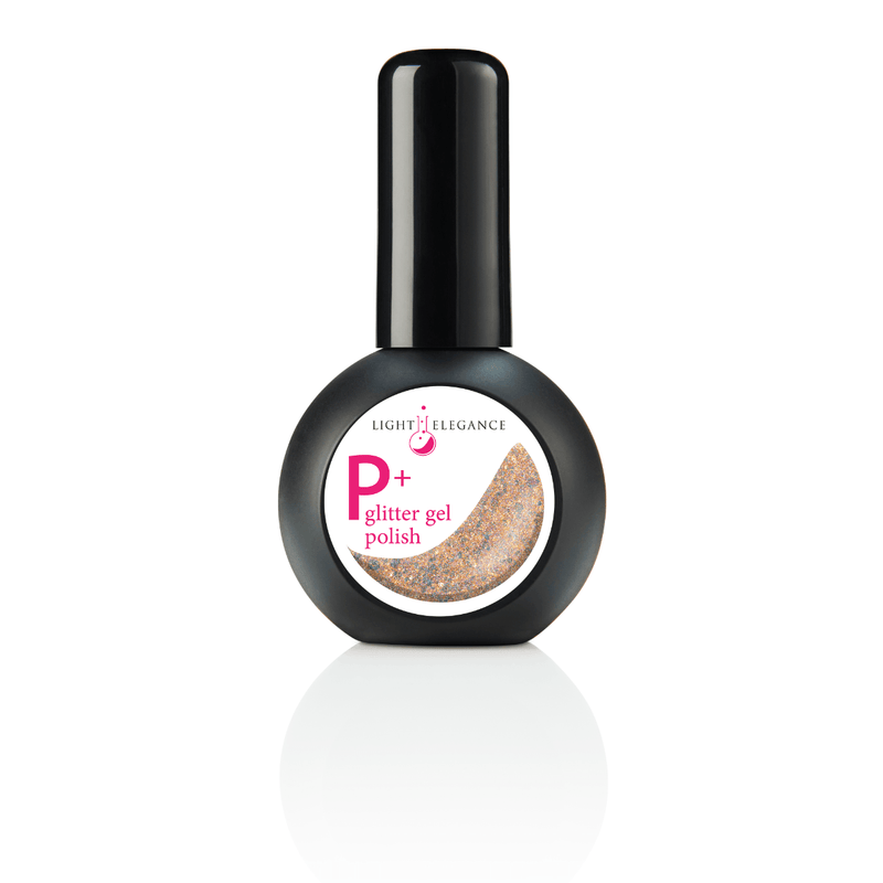 Light Elegance P+ Soak-Off Glitter Gel Polish - Sandy Bottoms - The Nail Hub