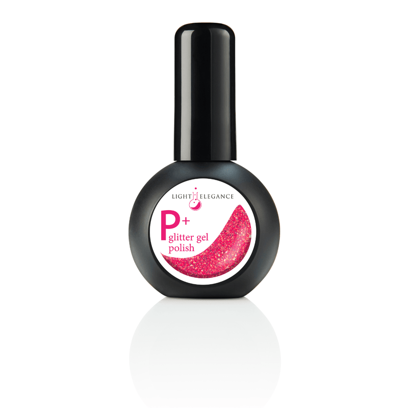 Light Elegance P+ Soak-Off Glitter Gel Polish - Sea Jelly - The Nail Hub