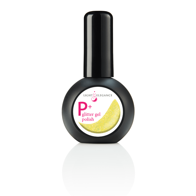 Light Elegance P+ Soak-Off Glitter Gel Polish - Sugar Drop - The Nail Hub