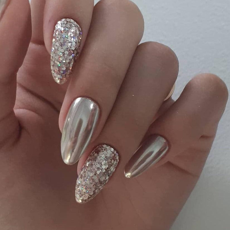 Akzentz Gel Play - Glitter Crush Gold - The Nail Hub