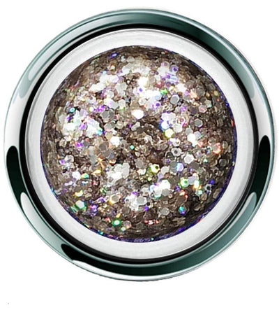 Akzentz Gel Play - Glitter Crush Gold - The Nail Hub