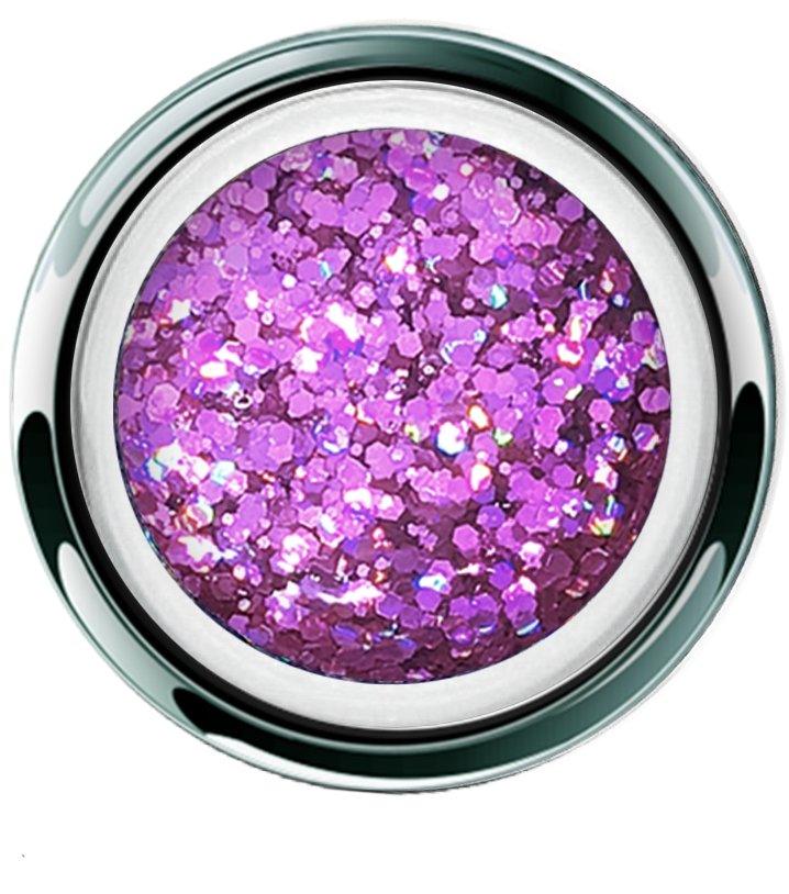 Akzentz Gel Play - Glitter Crush Magenta - The Nail Hub