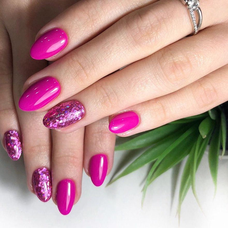 Akzentz Gel Play - Glitter Crush Magenta - The Nail Hub