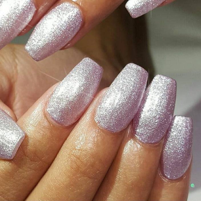 Akzentz Gel Play - Glitter Icy Violet - The Nail Hub