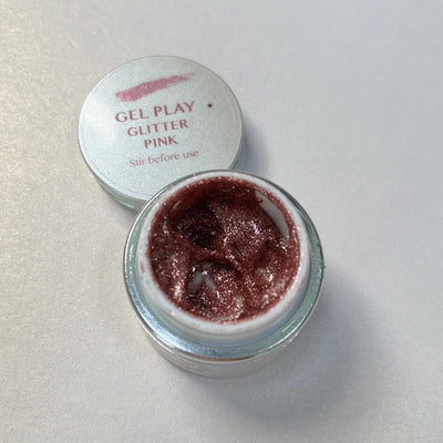 Akzentz Gel Play - Glitter Pink - The Nail Hub