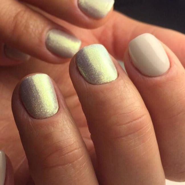 Akzentz Gel Play - Glitter Shifter Green Sea - The Nail Hub