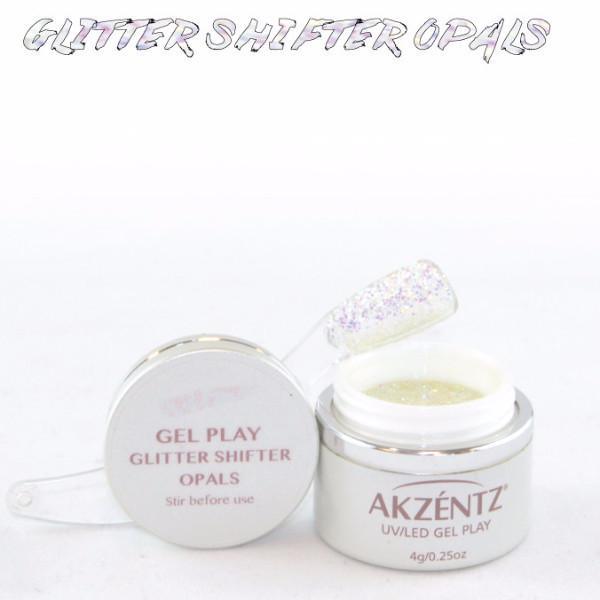 Akzentz Gel Play - Glitter Shifter Opals - The Nail Hub