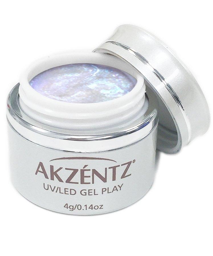 Akzentz Gel Play - Glitter Shifter Orca Blue - The Nail Hub