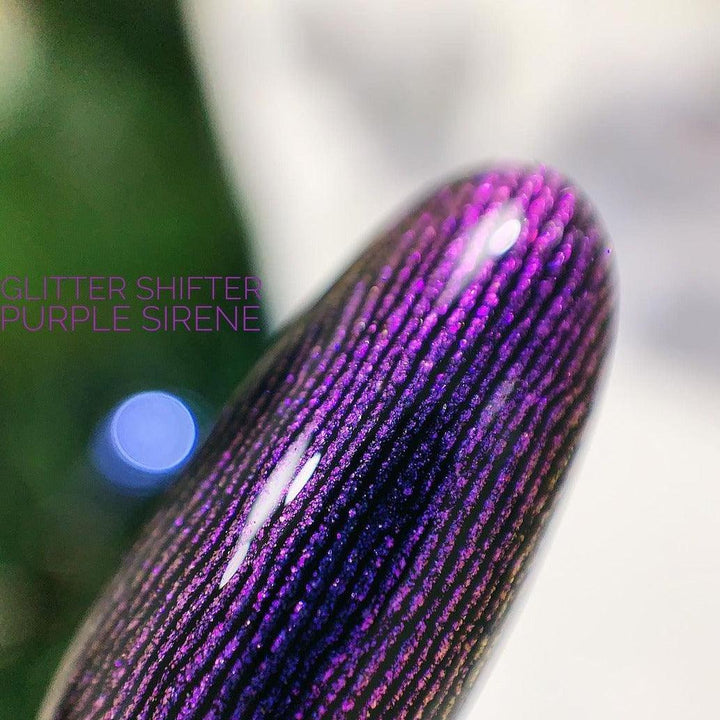 Akzentz Gel Play - Glitter Shifter Purple Siren – The Nail Hub