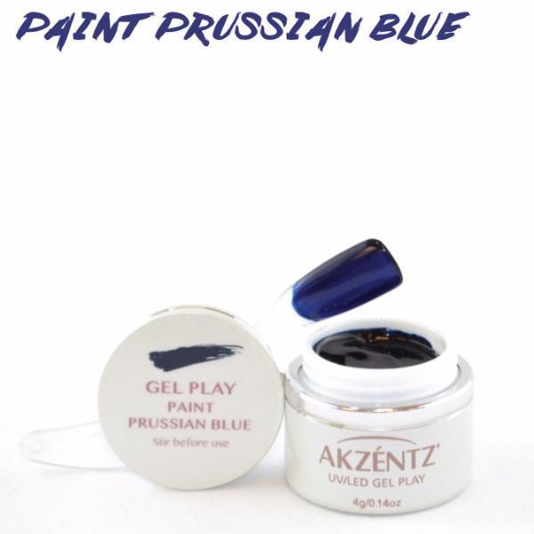 Akzentz Gel Play - Paint Prussian Blue - The Nail Hub