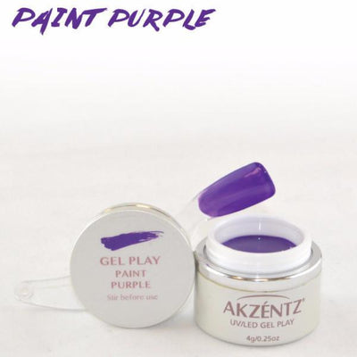 Akzentz Gel Play - Paint Purple - The Nail Hub