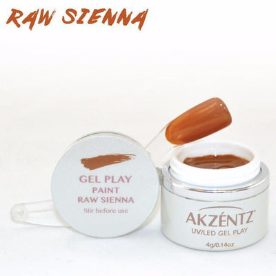 Akzentz Gel Play - Paint Raw Sienna - The Nail Hub