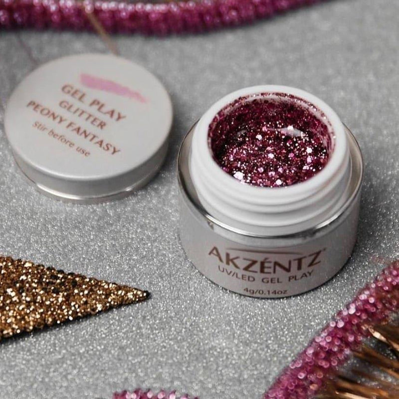 Akzentz Gel Play - Peony Fantasy - The Nail Hub