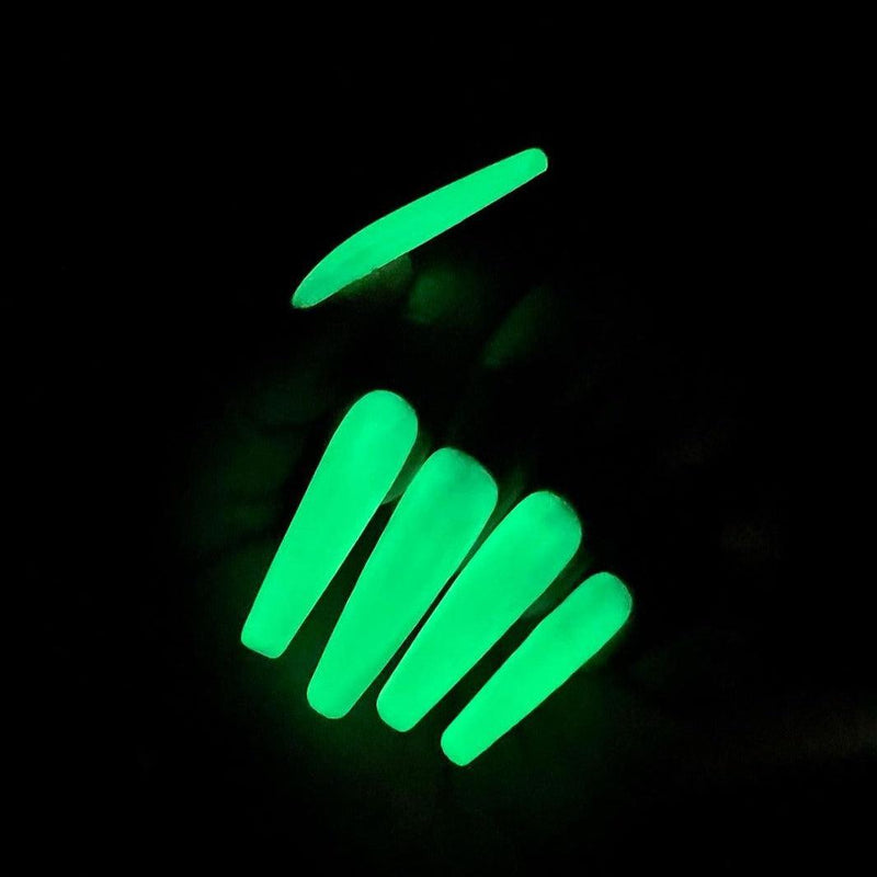 Akzentz Lights Out Glow-In-The-Dark Gel Top Coat - The Nail Hub