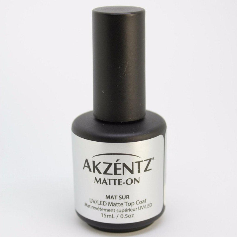 Akzentz Matte-On Gel Top Coat - The Nail Hub
