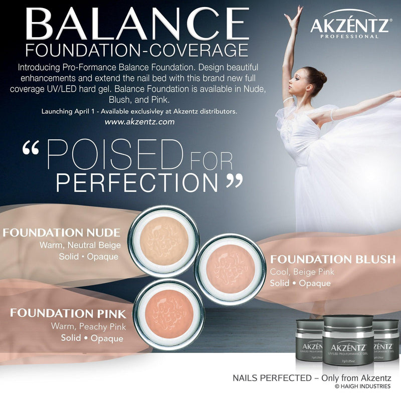 Akzentz Pro-Formance Hard Gel - Balance Foundation Full-Coverage - The Nail Hub