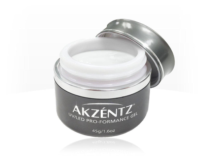 Akzentz Pro-Formance Hard Gel - Control Ultra White - The Nail Hub