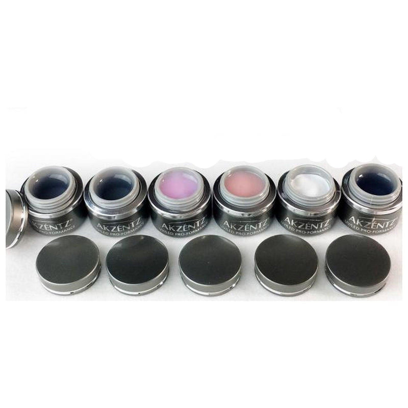Akzentz Pro-Formance Hard Gel Try-Me Sample Kit - The Nail Hub
