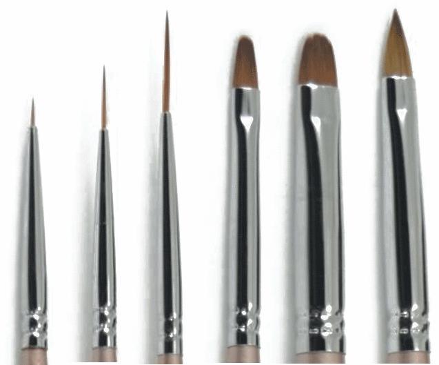 Akzentz Professional Nail Brushes - The Nail Hub